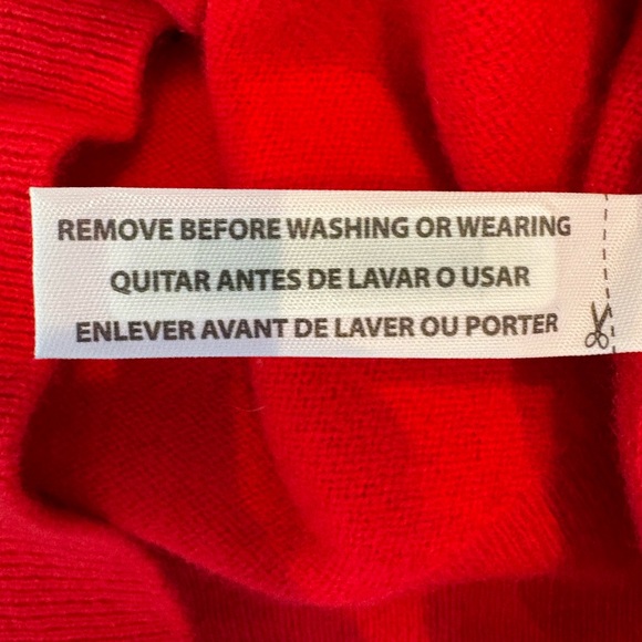 J. Crew Vibrant Red Crewneck Sweater - Picture 7 of 8